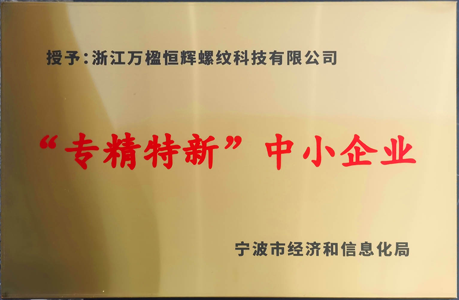 專精特新中小企業(yè)